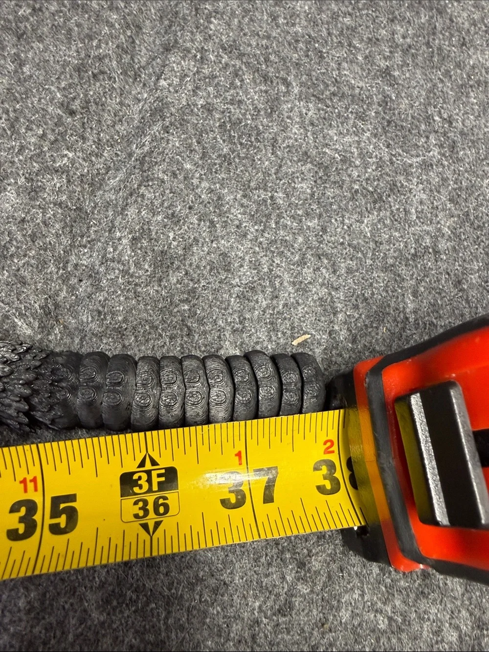 3D Reptile Enrichment Snake Toy in Yellow, Red & Black